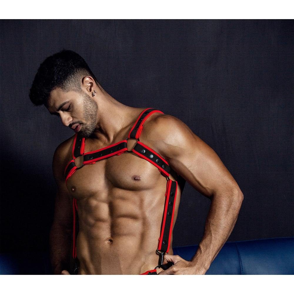 CUT4MEN Harness - Rot